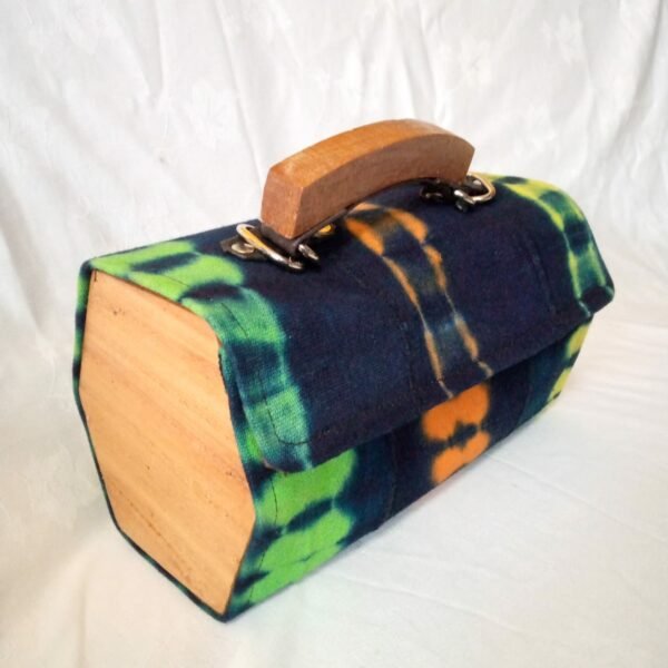 Cent Afrique Wooden Clutch