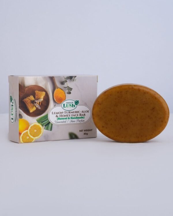 Lemon-Turmeric Aloe & Honey Bath Bar