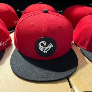 Agyenim Sankofa Branded Tracker Cap Red