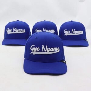 Gye Nyame Tracker Cap Blue- Agyenim Brand